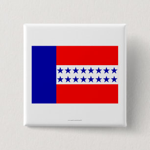 Tuamotu Islands Flag 15 Cm Square Badge