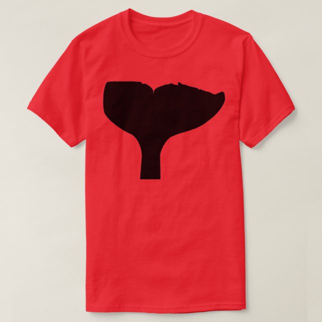 TUAR the killer whales tail flukes No name T-Shirt (Design Front)
