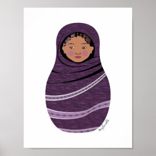 Tuareg Matryoshka Poster