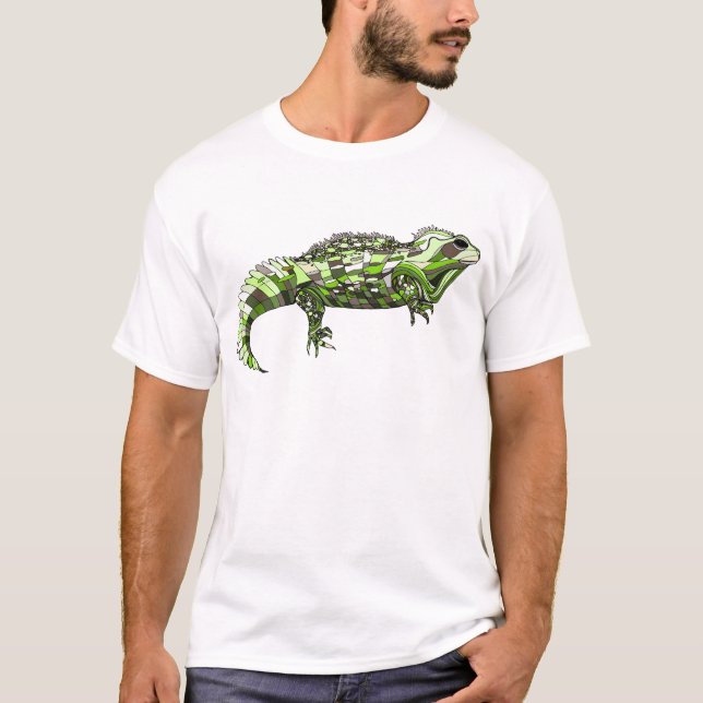 Tuatara Green T-Shirt (Front)