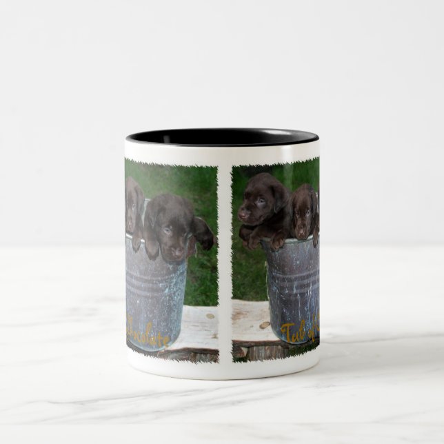 Tub of Chocolate mug (Center)