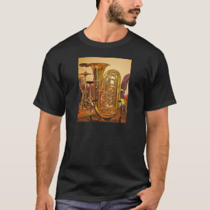 Tuba brass musical instrument T-Shirt