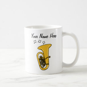Tuba Custom Mug Tubaist Brass Musician Gift