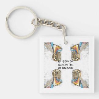 Tuba Day May 3 Key Ring