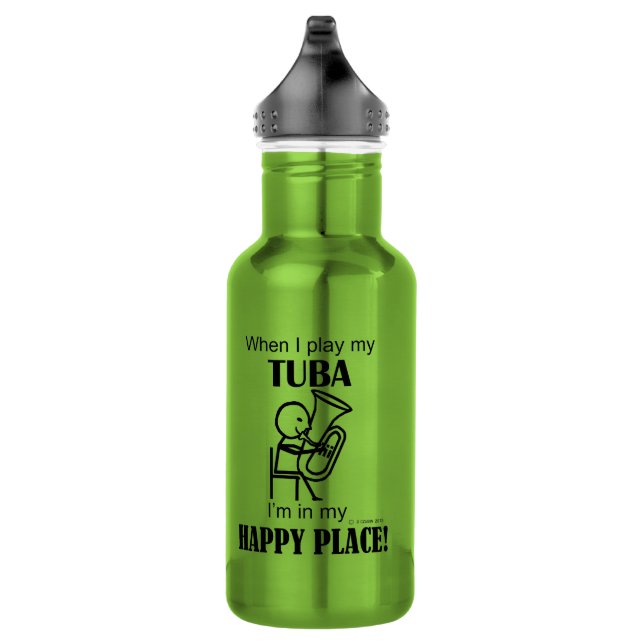 Tuba Happy Place 532 Ml Water Bottle (Right)