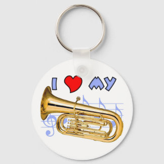 Tuba Love Key Ring