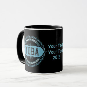 Tuba Music Note Circle Mug