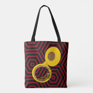 Tuba Musical Instrument Tote Bag