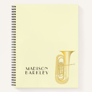 Tuba Musician Band Teacher Notebook