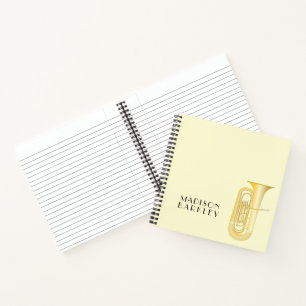 Tuba Musician Band Teacher Notebook