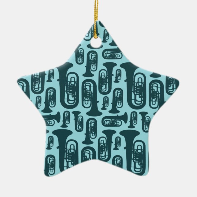 Tuba Ornament (Front)