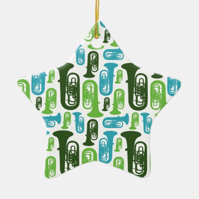 Tuba Ornament (Front)