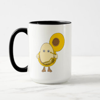 Tuba Player Egghead Mug