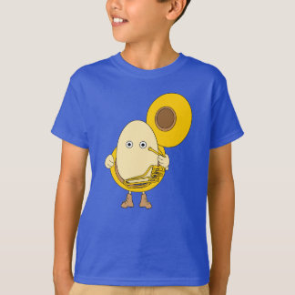 Tuba Player Egghead T-Shirt