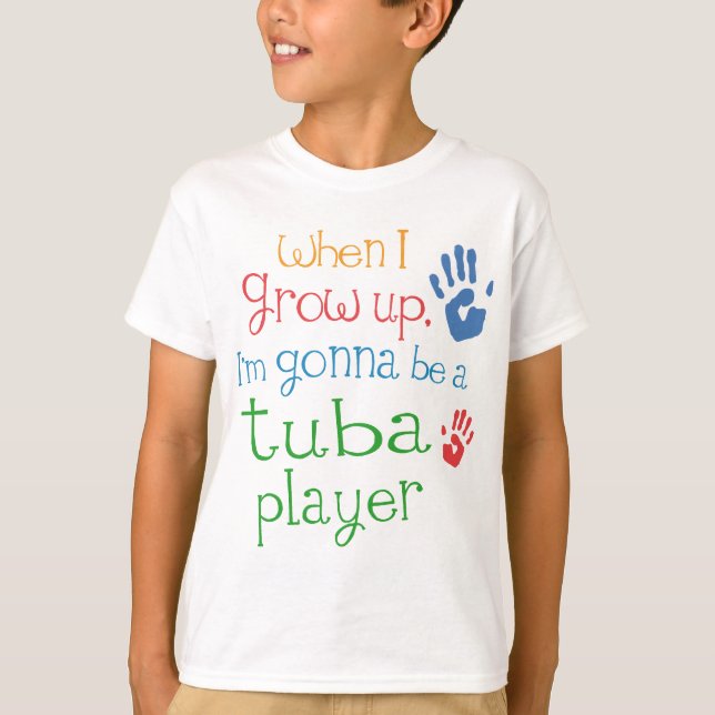 Tuba Player (Future) Infant Baby T-Shirt (Front)