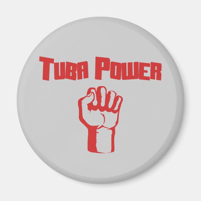 Tuba Power Magnet (Front)
