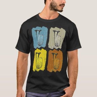 Tuba Retro Essential  T-Shirt