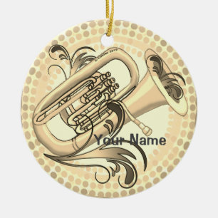 Tuba Rhythm Ornament