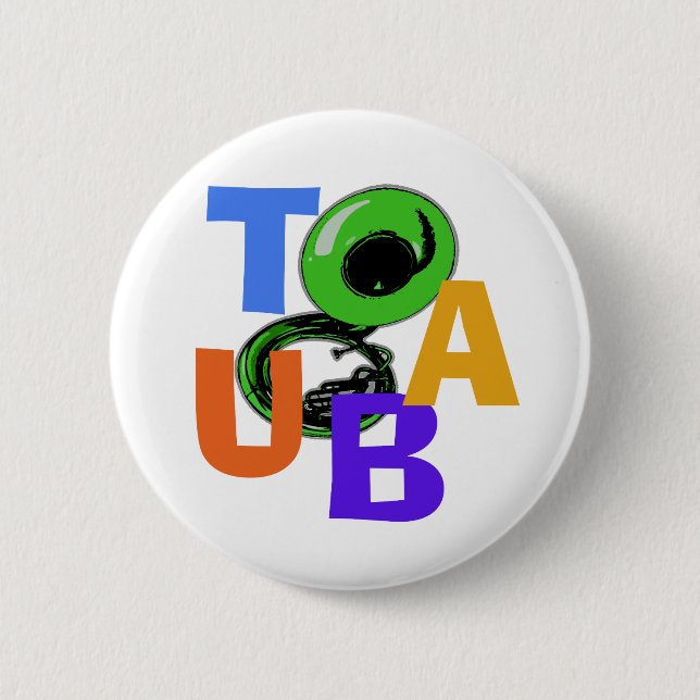 TUBA Scramble 6 Cm Round Badge (Front)