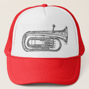 Tuba Sousaphone Cap or Truckers Hat