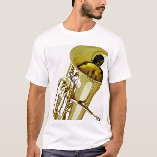 Tuba T Shirt Ready to Customise With Your Words