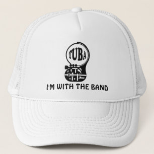 TUBA  , Tuba Player Trucker Hat