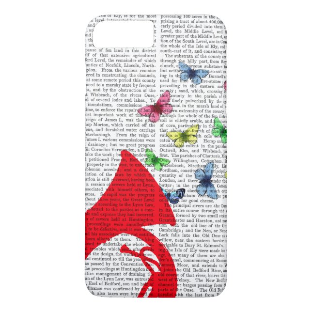 Tuba with Butterflies Case-Mate iPhone Case (Back)