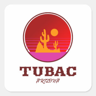 Tubac - Arizona Square Sticker