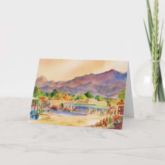 Tubac, Founded1752 greeting card (Front)