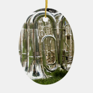Tubas Ceramic Tree Decoration
