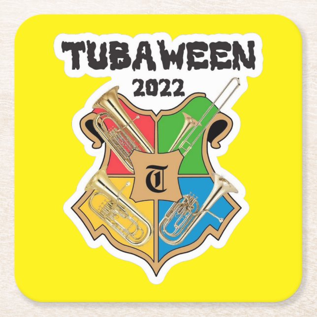 Tubaween 2022 Coasters (Front)