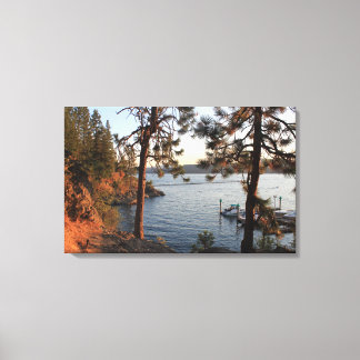 "Tubbs Hill" Coeur d'Alene, Idaho Canvas Print