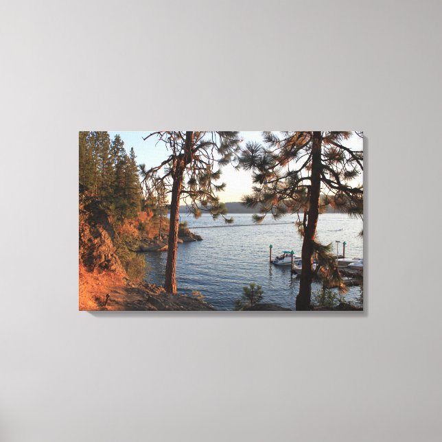 "Tubbs Hill"  Coeur d'Alene, Idaho Canvas Print (Front)
