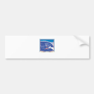 tube riding bumper sticker
