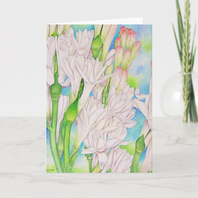 Tuberose Card (Front)