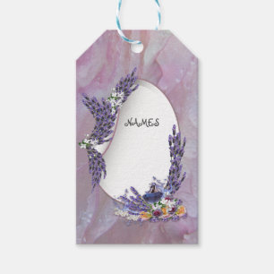 Tuberose & Lavender Blooms Gift Tags