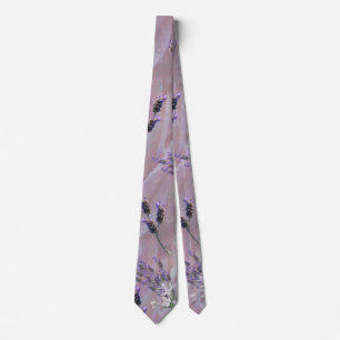 Tuberose & Lavender Blooms Tie