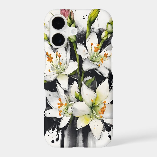 Tuberose - Watercolor flowers (Back)