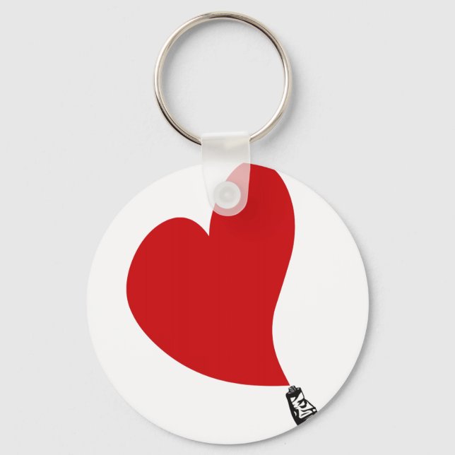 Tubes_of_paint Key Ring (Front)
