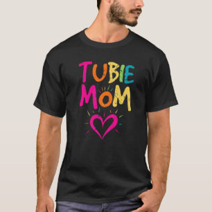 Tubie Mum Feeding Tube Gastrostomy Button Awarenes T-Shirt