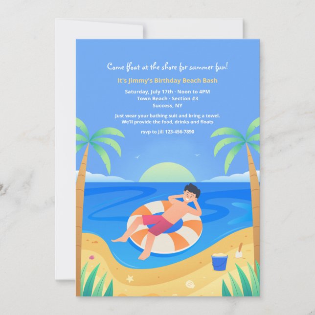 Tubing  invitation (Front)