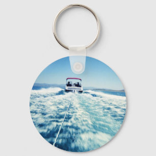 Tubing on Pyramid Lake Key Ring