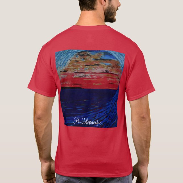 Tubing to san clemente  T-Shirt (Back)