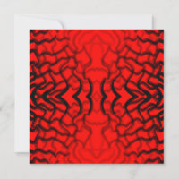 Tubular Black And Red Piping 