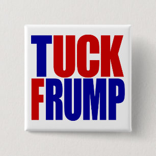 "TUCK FRUMP” 15 CM SQUARE BADGE