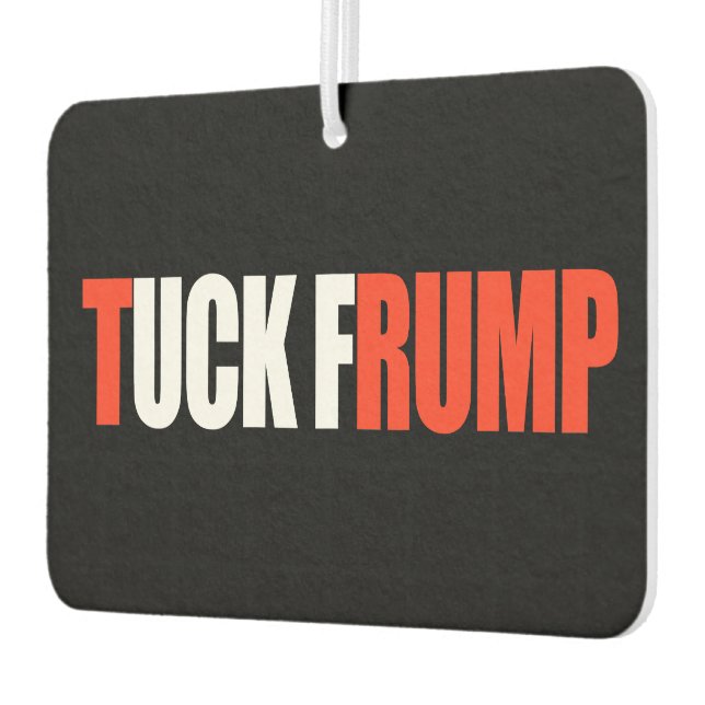 TUCK FRUMP - - .png Car Air Freshener (Left)