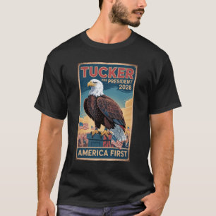 Tucker Carlson 2028 Election Conservative Rally T-Shirt