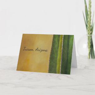 Tucson Arizona cactus  Card