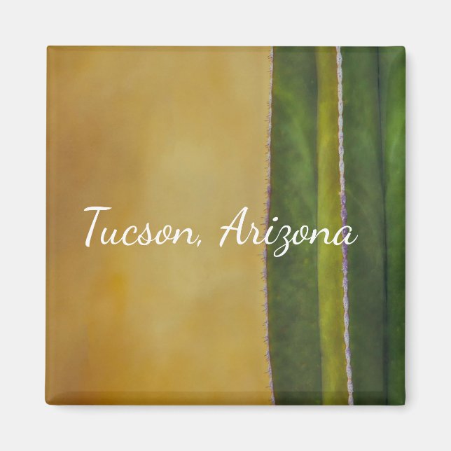 Tucson Arizona cactus Magnet (Front)