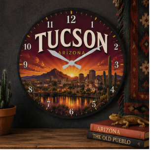 Tucson Arizona Large Clock